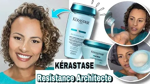 ✨Kérastase Resistance Architecte em cabelo cacheado
