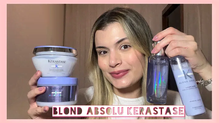 LINHA KÉRASTASE BLOND ABSOLU | Paula Rabelo
