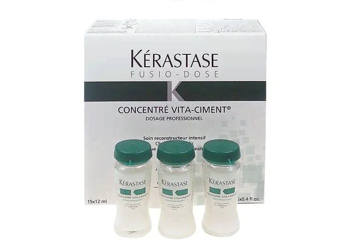 Kerastase Fusio-Dose Концентрат вита-цемент керастаз, 15 ампул по 12 мл.-0