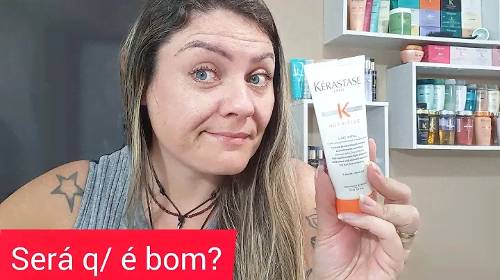 Lait Vital Nutritive Kérastase Nova Fórmula☆Condicionador Ultra Leve... #kerastase#nutritive#cabelo
