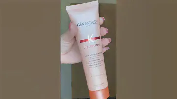 Discipline Kerastase for hair frizz👏🏻 #contentcreator #ugc #ugccreator #haircare #hairroutine