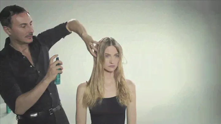 Luigi Murenu recreates his Waves-to-go look with Kérastase Styling