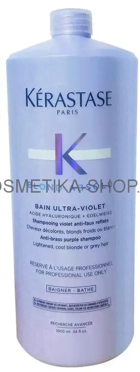 Kerastase Blond Absolu Ultra-Violet Shampoo Шампунь-ванна для нейтрализации желтых оттенков 1000 мл