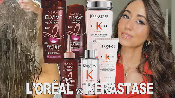 Rutina de Lavado para Cabello Sano | Comparación L’Oréal Elvive Full Resist vs. Kérastase Genesis