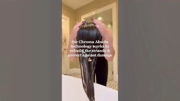 How to have strong healthy hair, while using heat!! ✨ feat. the @Kérastase  Chroma Absolu collectio