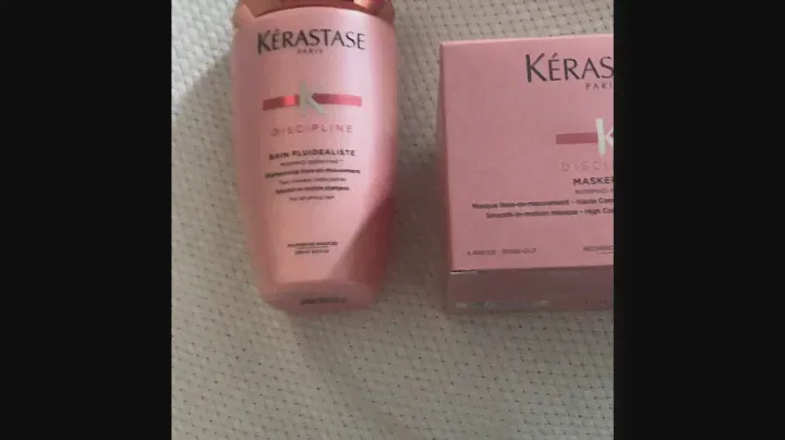Kerastase Discipline shampoo and leave on