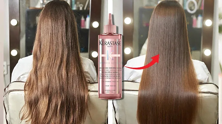 I tried "KERASTASE Chroma Absolu Gloss" on my hair & THIS HAPPENED! | kérastase chroma gloss review